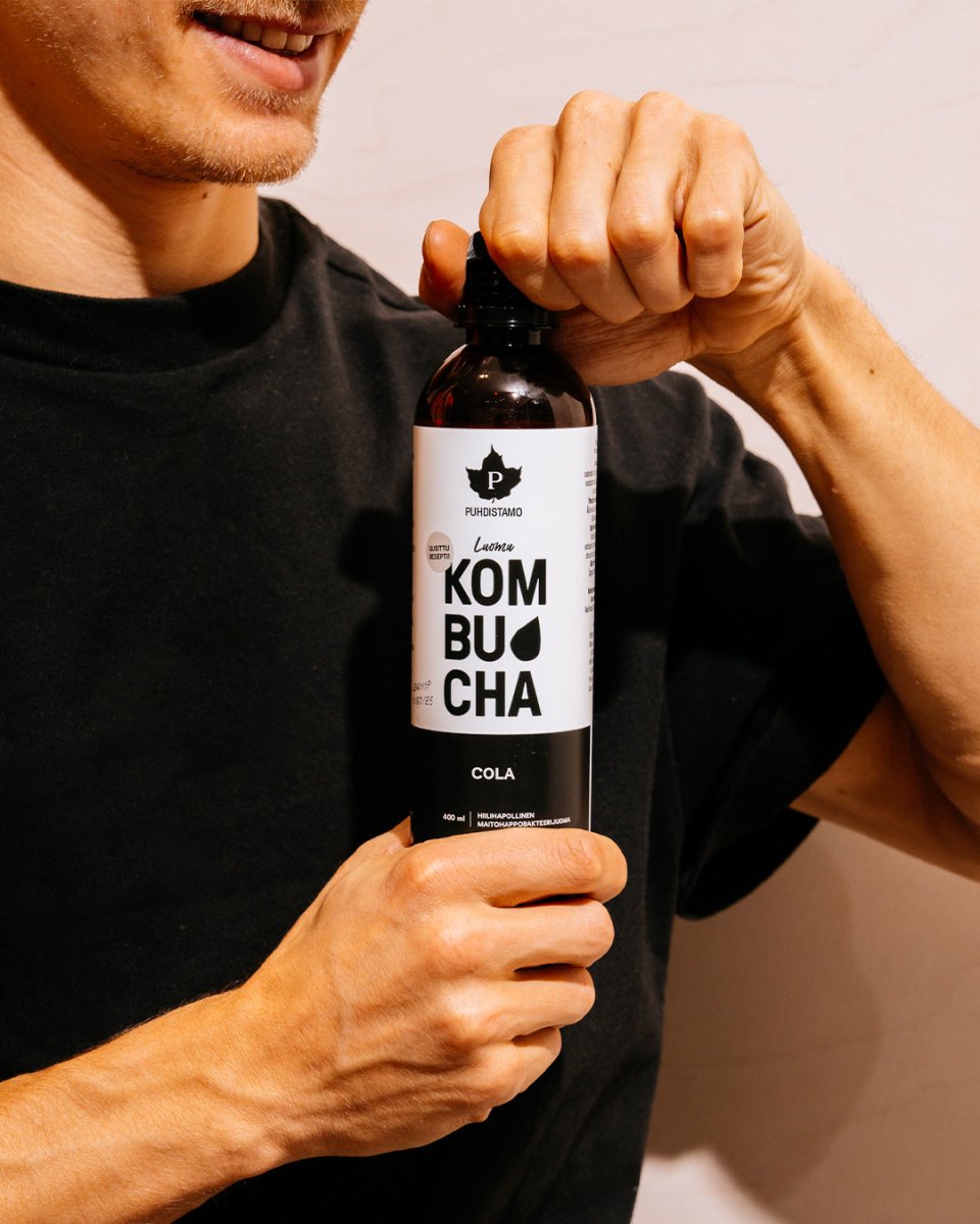 Luomu Kombucha Cola - 400 ml 12 - pack