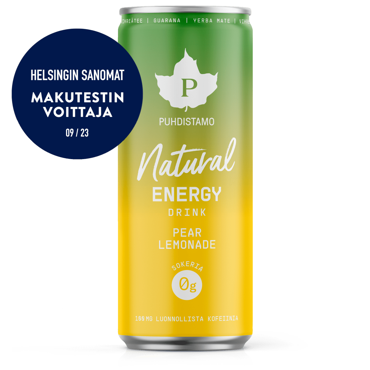 Natural Energy Drink Pear Lemonade - 330 ml